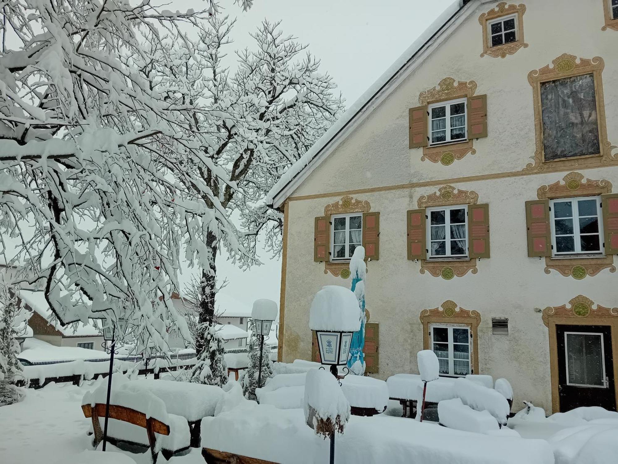 Gasthaus Zur Moosmuehle Huglfing Esterno foto